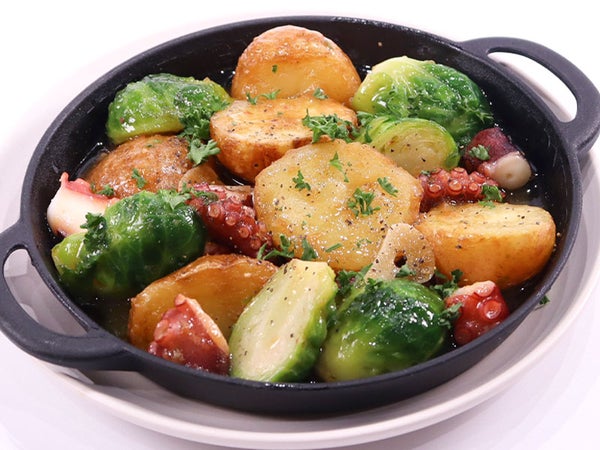 たこのアヒージョ